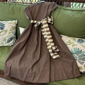 Bailey Boys Classics Brown dress with sash